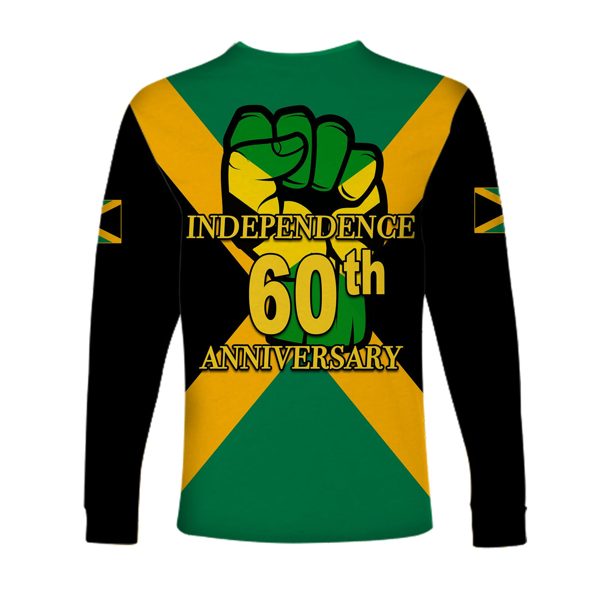 Jamaica Independence Day Long Sleeve Shirts LT6 - Wonder Print Shop