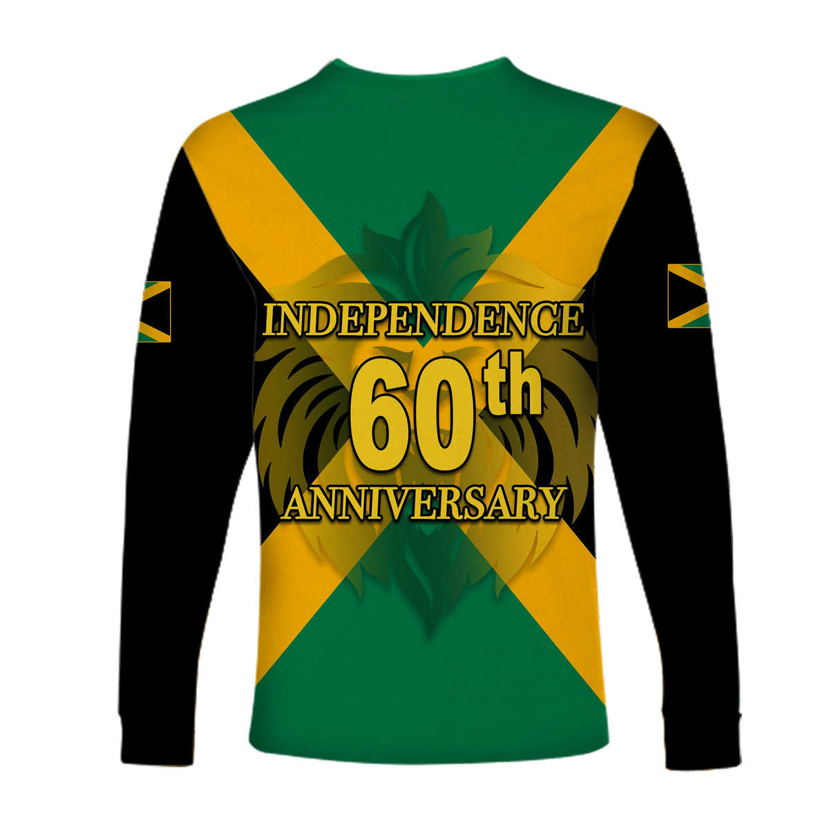 Jamaica Independence Day Long Sleeve Shirts Lion LT6 - Wonder Print Shop