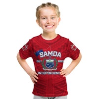 Samoa Independence Kid T Shirt 2023 Red Style LT6 - Wonder Print Shop