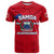 Samoa Independence T Shirt 2023 Red Style LT6 - Wonder Print Shop