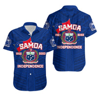 Samoa Independence Hawaiian Shirt 2023 Blue Style LT6 - Wonder Print Shop