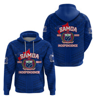 Samoa Independence Hoodie 2023 Blue Style LT6 - Wonder Print Shop