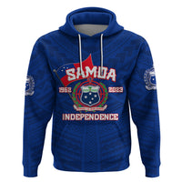 Samoa Independence Hoodie 2023 Blue Style LT6 - Wonder Print Shop