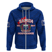 Samoa Independence Hoodie 2023 Blue Style LT6 - Wonder Print Shop
