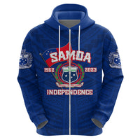 Samoa Independence Hoodie 2023 Blue Style LT6 - Wonder Print Shop