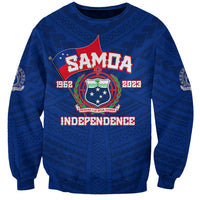 Samoa Independence Sweatshirt 2023 Blue Style LT6 - Wonder Print Shop