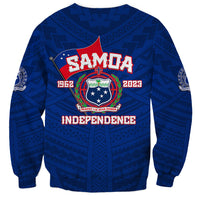 Samoa Independence Sweatshirt 2023 Blue Style LT6 - Wonder Print Shop