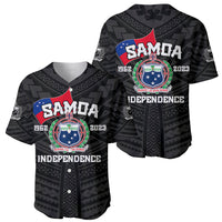 Samoa Independence Baseball Jersey 2023 Black Style LT6 - Wonder Print Shop