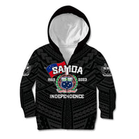 Samoa Independence Kid Hoodie 2023 Black Style LT6 - Wonder Print Shop