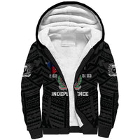 Samoa Independence Sherpa Hoodie 2023 Black Style LT6 - Wonder Print Shop