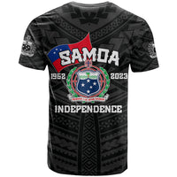 Samoa Independence T Shirt 2023 Black Style LT6 - Wonder Print Shop