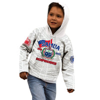 Samoa Independence Kid Hoodie 2023 White Style LT6 - Wonder Print Shop