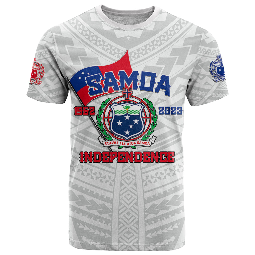 Samoa Independence T Shirt 2023 White Style LT6 - Wonder Print Shop