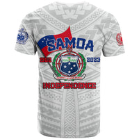 Samoa Independence T Shirt 2023 White Style LT6 - Wonder Print Shop