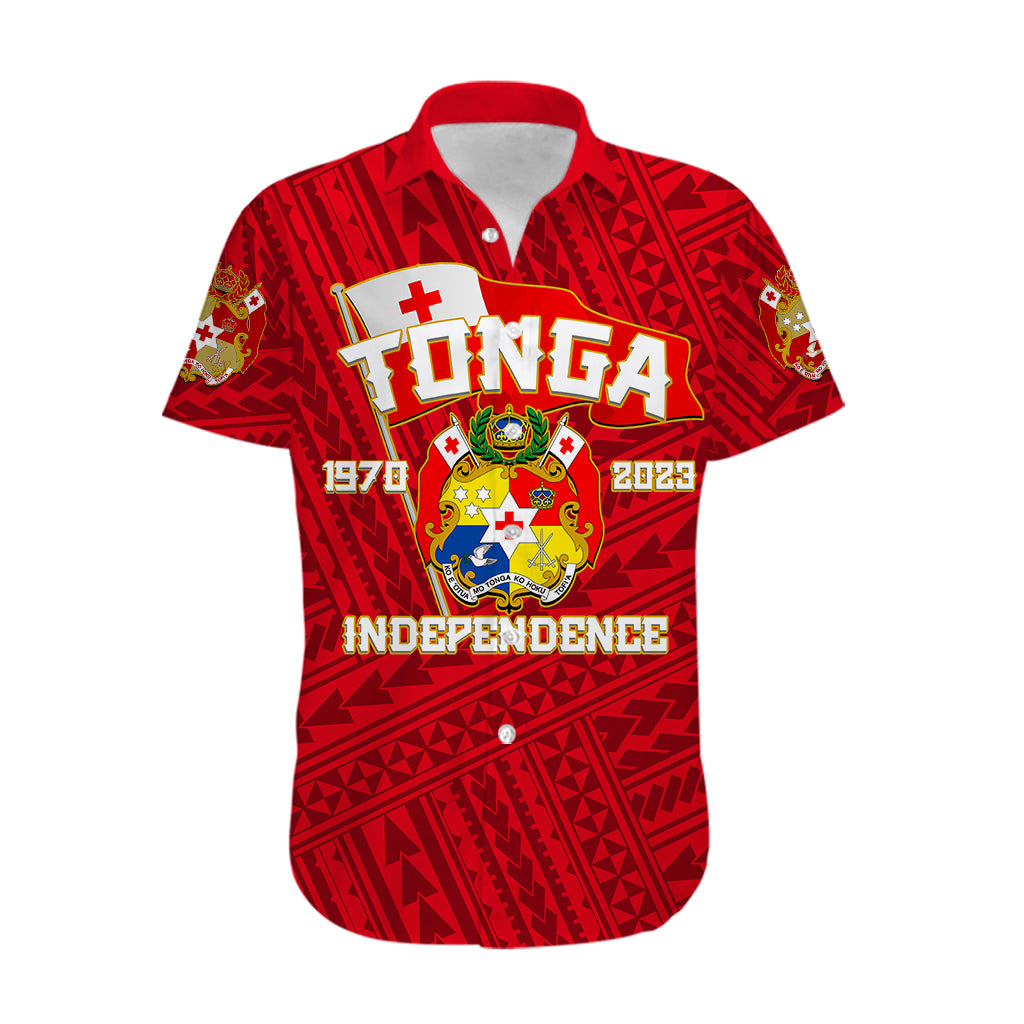 Tonga Independence Hawaiian Shirt 2023 Red Style LT6 - Wonder Print Shop