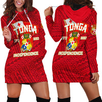 Tonga Independence Hoodie Dress 2023 Red Style LT6 - Wonder Print Shop