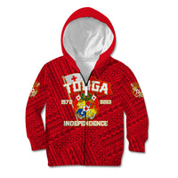 Tonga Independence Kid Hoodie 2023 Red Style LT6 - Wonder Print Shop