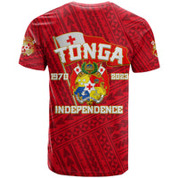 Tonga Independence T Shirt 2023 Red Style LT6 - Wonder Print Shop