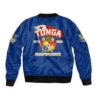 Tonga Independence Bomber Jacket 2023 Blue Style LT6 - Wonder Print Shop