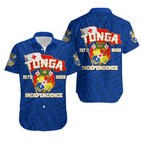 Tonga Independence Hawaiian Shirt 2023 Blue Style LT6 - Wonder Print Shop