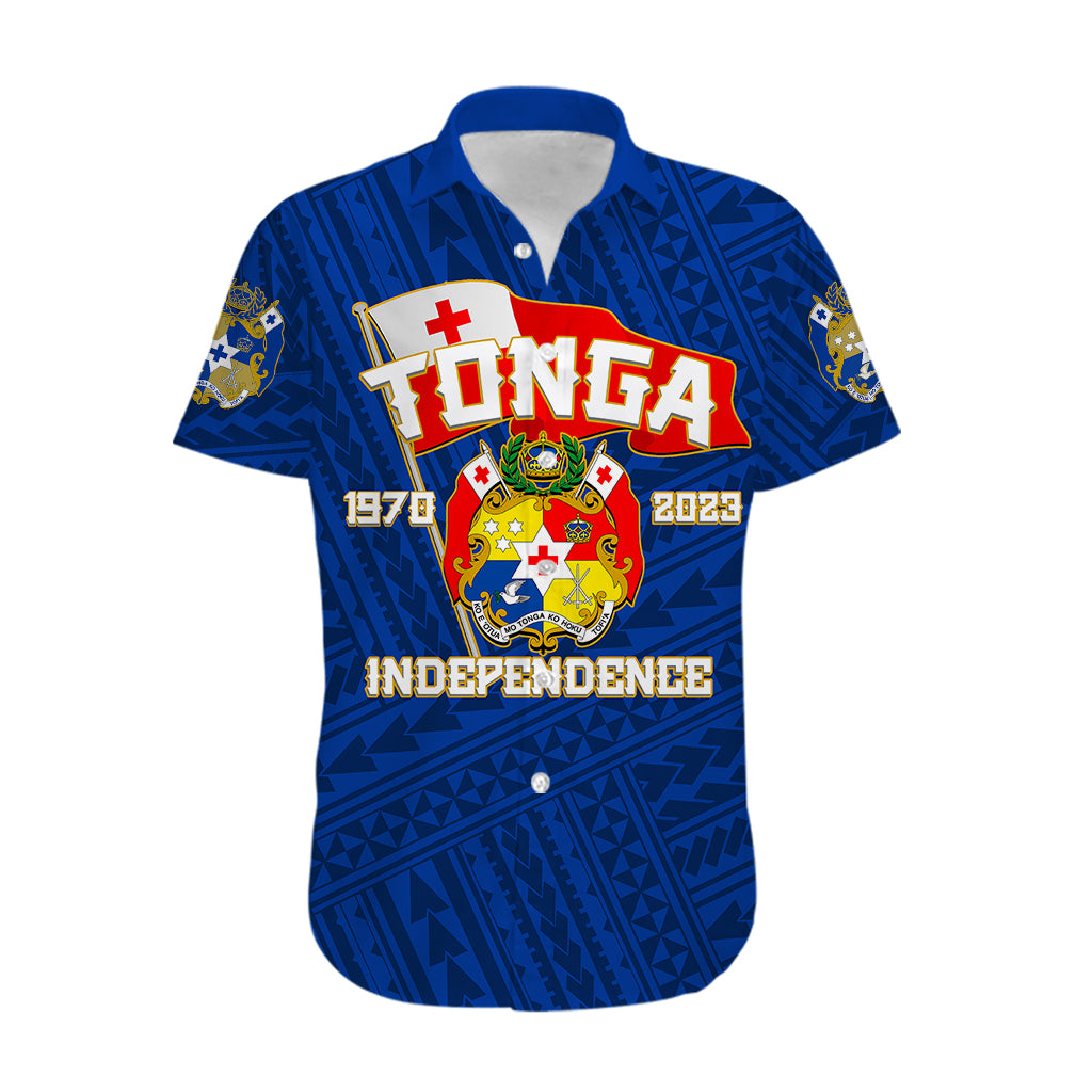 Tonga Independence Hawaiian Shirt 2023 Blue Style LT6 - Wonder Print Shop