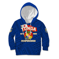 Tonga Independence Kid Hoodie 2023 Blue Style LT6 - Wonder Print Shop