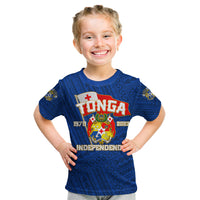 Tonga Independence Kid T Shirt 2023 Blue Style LT6 - Wonder Print Shop