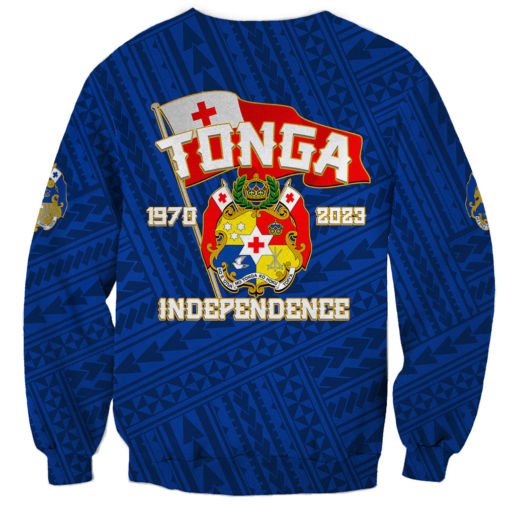 Tonga Independence Sweatshirt 2023 Blue Style LT6 - Wonder Print Shop