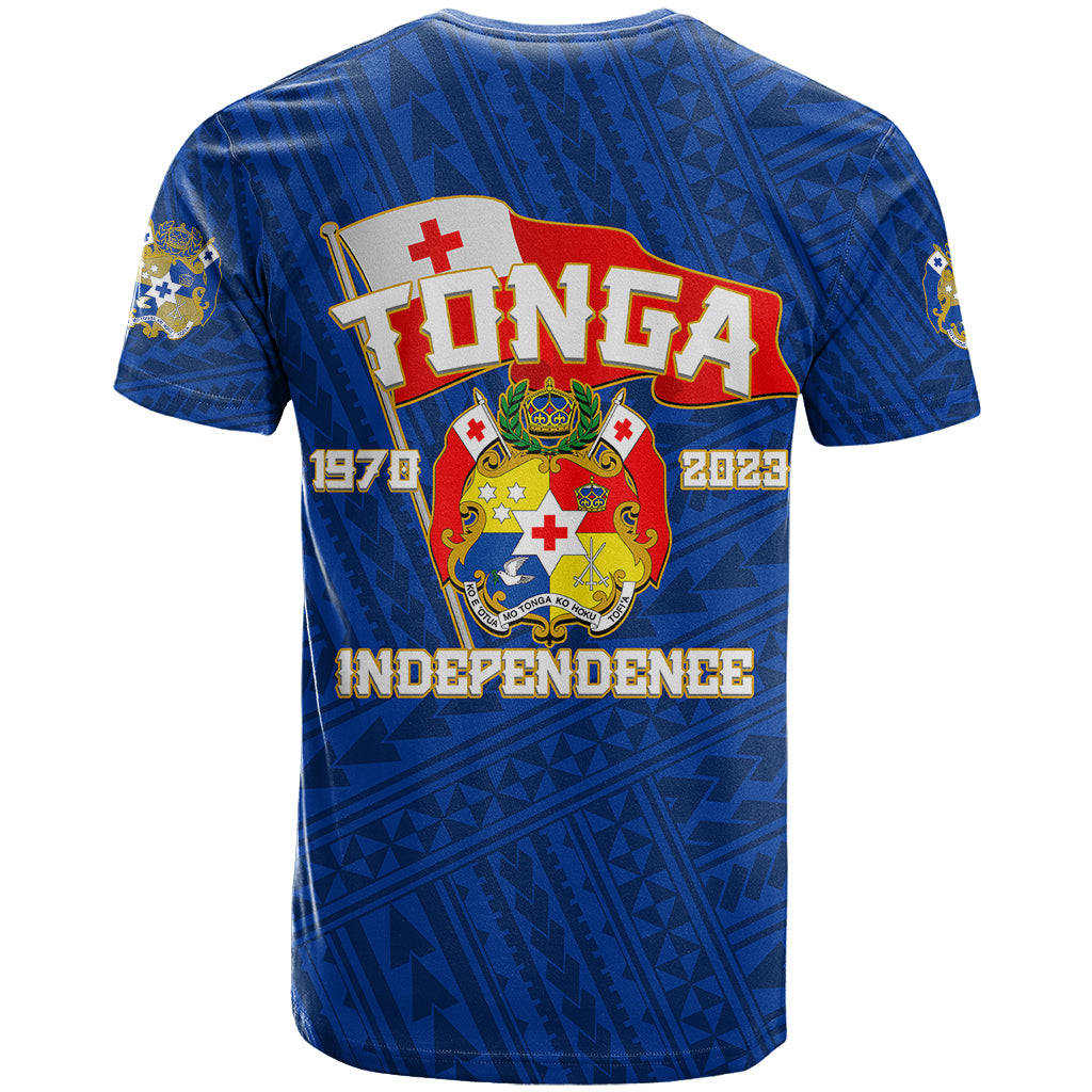 Tonga Independence T Shirt 2023 Blue Style LT6 - Wonder Print Shop