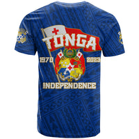 Tonga Independence T Shirt 2023 Blue Style LT6 - Wonder Print Shop