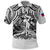 Custom Haiti Polo Shirt Polynesian Neg Maron White Style LT6 - Wonder Print Shop