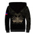 (Custom Personalised) Haiti Sherpa Hoodie Polynesian Neg Maron Black Style LT6 - Wonder Print Shop