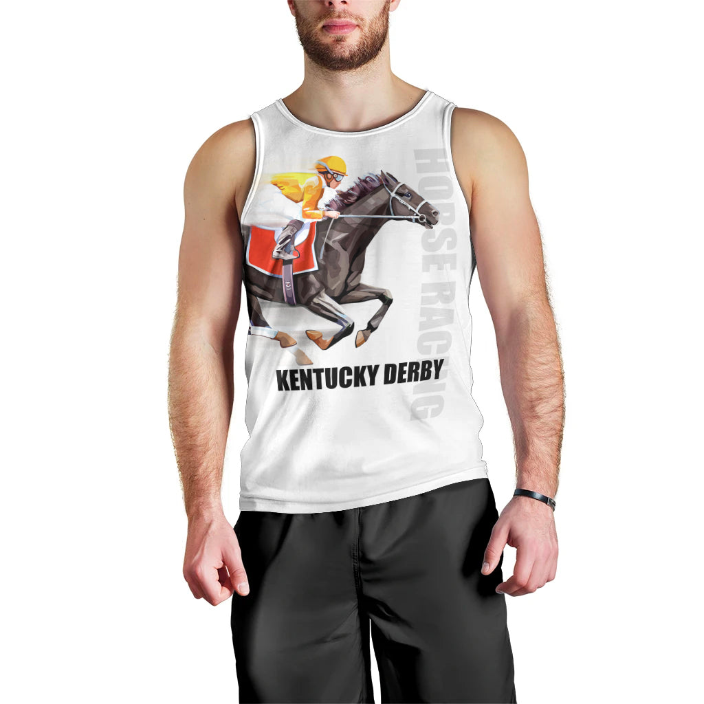 kentucky-derby-horse-racing-men-tank-top-sporty-style-white