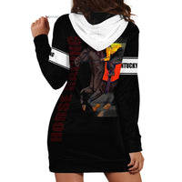 Kentucky Horse Racing Hoodie Dress Sporty Style Black LT6 - Wonder Print Shop