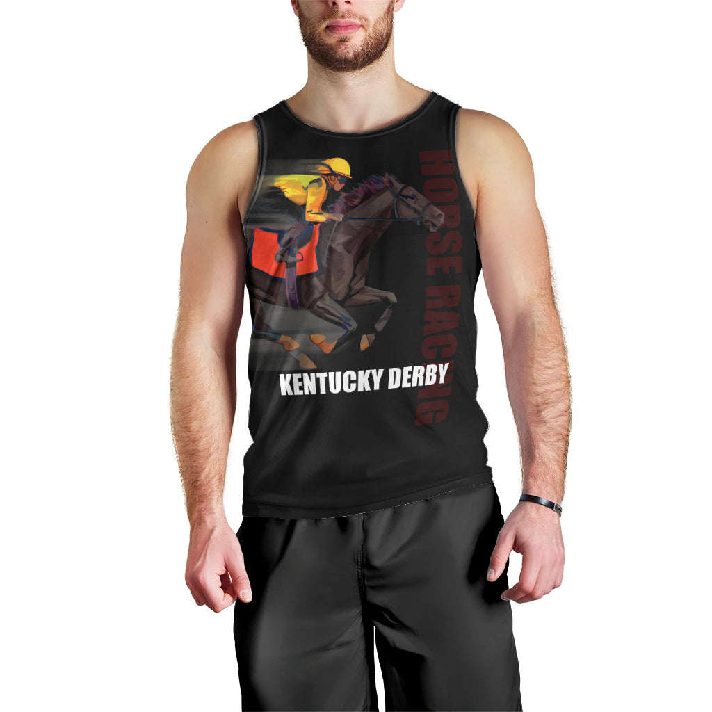 kentucky-derby-horse-racing-men-tank-top-sporty-style-black