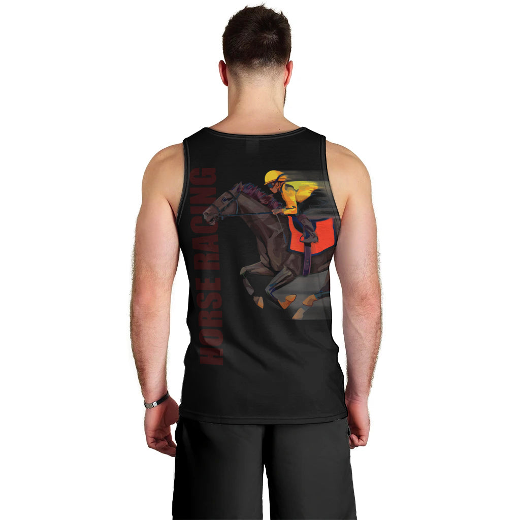 kentucky-derby-horse-racing-men-tank-top-sporty-style-black