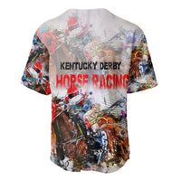 Horse Racing Baseball Jersey Art Style LT6 - Wonder Print Shop