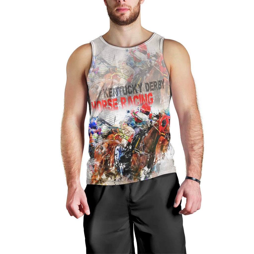 horse-racing-men-tank-top-art-style