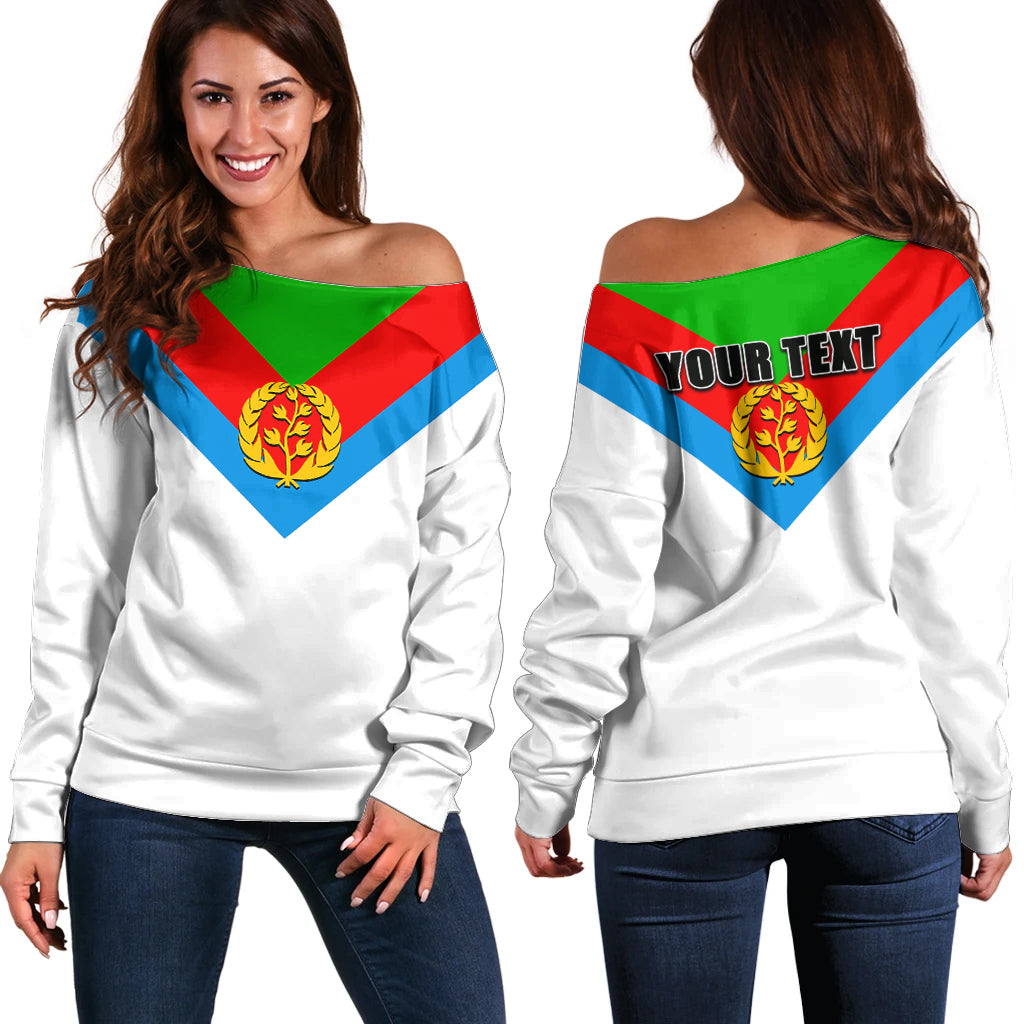 Eritrea Day Off Shoulder Sweater Simple LT6 - Wonder Print Shop