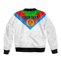 Eritrea Day Sleeve Zip Bomber Jacket Simple LT6 - Wonder Print Shop
