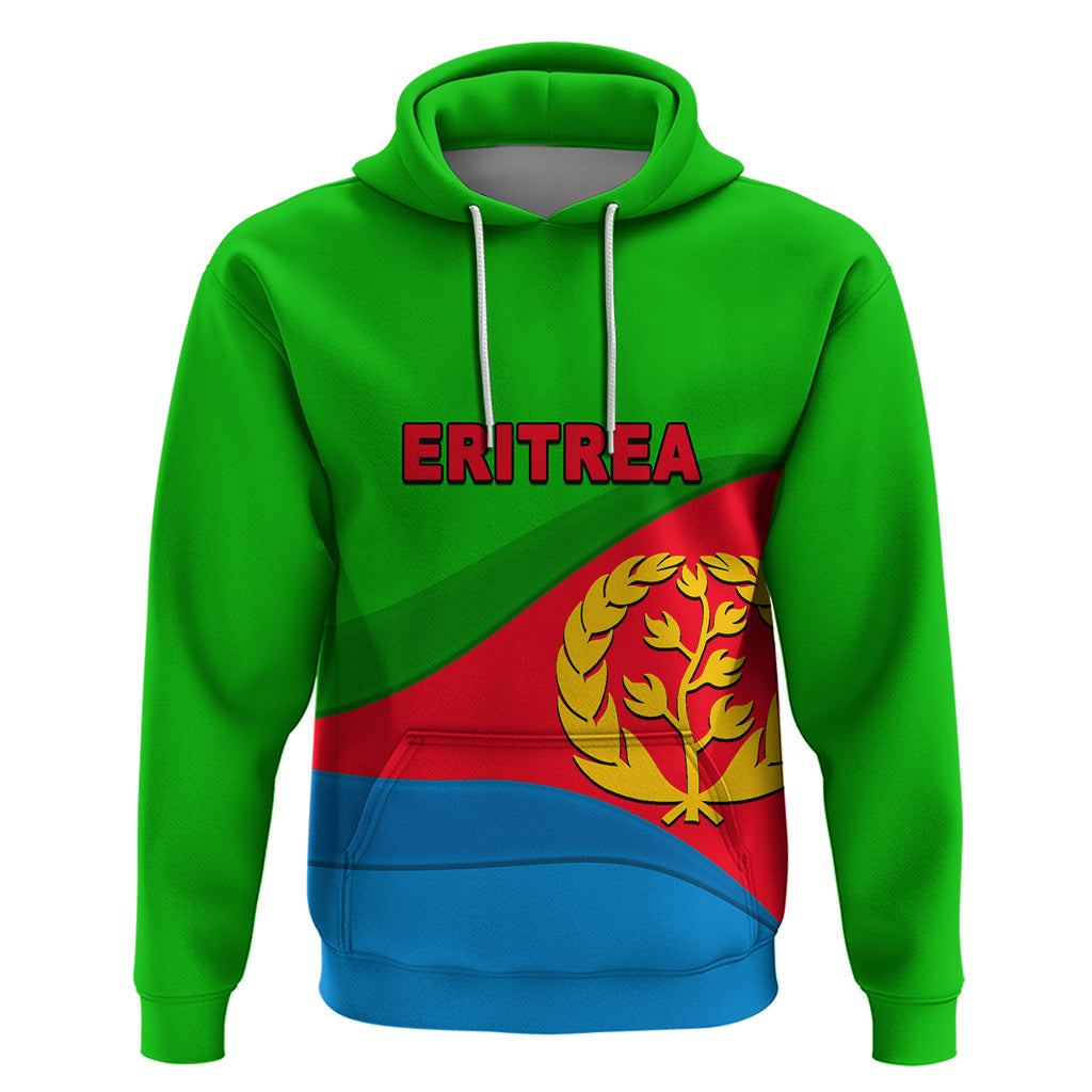 Eritrea Day Hoodie Simple Flag LT6 - Wonder Print Shop