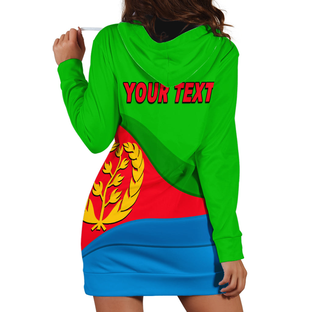 Eritrea Day Hoodie Dress Simple Flag LT6 - Wonder Print Shop