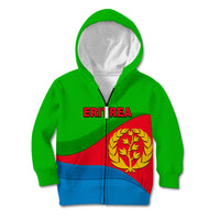 Eritrea Day Kid Hoodie Simple Flag LT6 - Wonder Print Shop