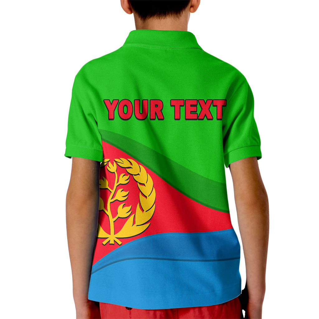 Eritrea Day Polo Shirt for Kid Simple Flag LT6 - Wonder Print Shop