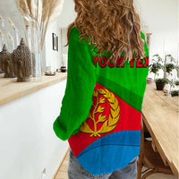 Eritrea Day Women Casual Shirt Simple Flag LT6 - Wonder Print Shop