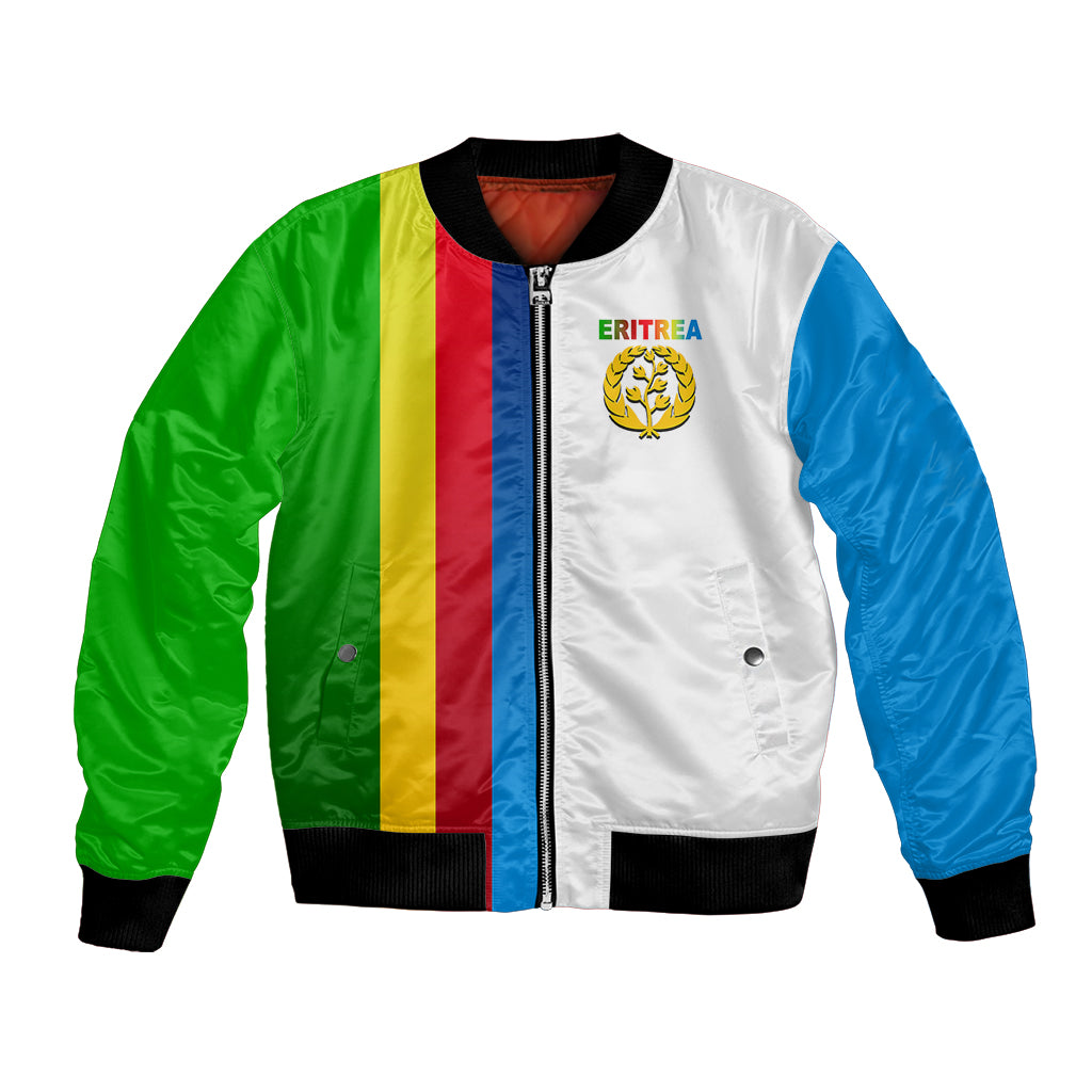 Eritrea Day Bomber Jacket Flag Color LT6 - Wonder Print Shop