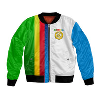 Eritrea Day Bomber Jacket Flag Color LT6 - Wonder Print Shop