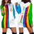 Eritrea Day Hoodie Dress Flag Color LT6 - Wonder Print Shop
