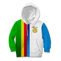 Eritrea Day Kid Hoodie Flag Color LT6 - Wonder Print Shop
