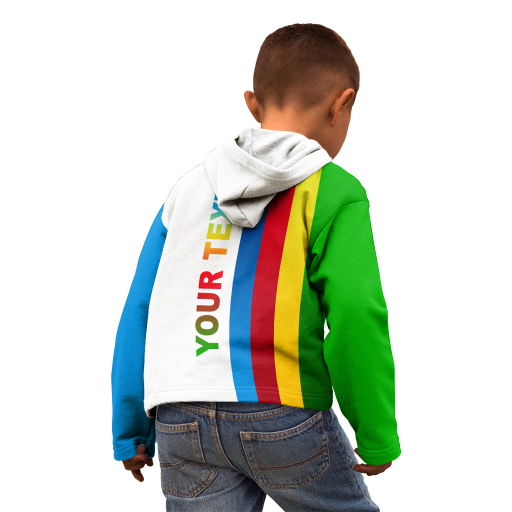 Eritrea Day Kid Hoodie Flag Color LT6 - Wonder Print Shop